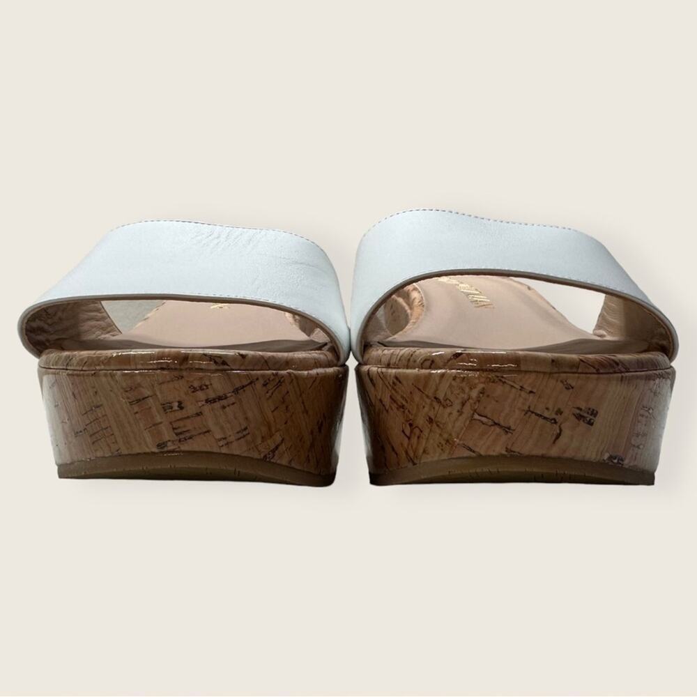 LNWB | Stuart Weitzman | Summer Wedge | White | Size 9.5B - Picture 6 of 16